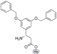 METHYL (3S)-3-AMINO-3-[3,5-BIS(PHENYLMETHOXY)PHENYL]PROPANOATE Struktur