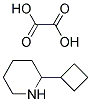 2-CYCLOBUTYL-PIPERIDINE, OXALIC ACID Struktur