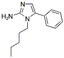 1-PENTYL-5-PHENYL-1H-IMIDAZOL-2-AMINE Struktur