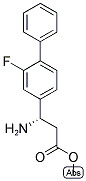 METHYL (3S)-3-AMINO-3-(3-FLUORO-4-PHENYLPHENYL)PROPANOATE Struktur