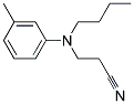 N-BUTYL-N-CYANOETHYL-M-TOLUIDINE Struktur