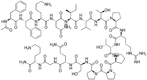 AC-FFKNIVTPRTPPPSQGK-NH2 Struktur