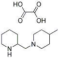 4-METHYL-1-(2-PIPERIDINYLMETHYL)PIPERIDINE OXALATE Struktur