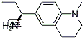 (1S)-1-(1-METHYL(6-1,2,3,4-TETRAHYDROQUINOLYL))PROPYLAMINE Struktur