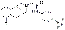 2-(6-OXO-7,11-DIAZATRICYCLO[7.3.1.0~2,7~]TRIDECA-2,4-DIEN-11-YL)-N-[4-(TRIFLUOROMETHYL)PHENYL]ACETAMIDE Struktur