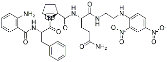 ABZ-PHE-PRO-GLN-EDDNP Struktur