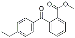 METHYL 2-(4-ETHYLBENZOYL)BENZOATE Struktur