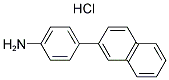 4-NAPHTHALEN-2-YL-PHENYLAMINE HYDROCHLORIDE Struktur