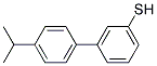 3-(4-ISOPROPYLPHENYL)THIOPHENOL Struktur