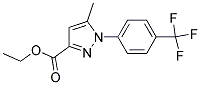 5-METHYL-1-(4-TRIFLUOROMETHYL-PHENYL)-1H-PYRAZOLE-3-CARBOXYLIC ACID ETHYL ESTER Struktur