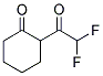 2-(DIFLUOROACETYL)CYCLOHEXANONE Struktur