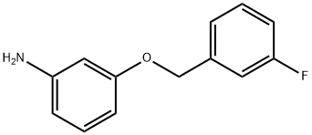 3-(3-FLUORO-BENZYLOXY)-PHENYLAMINE Struktur