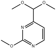 4-DIMETHOXYMETHYL-2-METHOXY-PYRIMIDINE Struktur