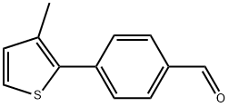 4-(3-METHYL-2-THIENYL)BENZALDEHYDE Struktur