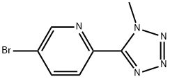 5-BROMO-2-(1-METHYL-1H-TETRAZOL-5-YL)-PYRIDINE