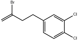 2-BROMO-4-(3,4-DICHLOROPHENYL)-1-BUTENE Struktur