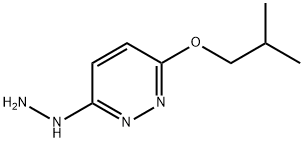 3-HYDRAZINO-6-ISOBUTOXYPYRIDAZINE Struktur