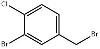 2-BROMO-4-BROMOMETHYL-1-CHLORO-BENZENE Struktur