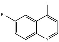 6-BROMO-4-IODOQUINOLINE Struktur