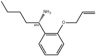 (1S)-1-(2-PROP-2-ENYLOXYPHENYL)PENTYLAMINE Struktur