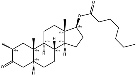 Drostanolone enanthate Structure