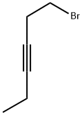 1-BROMO-3-HEXYNE Struktur