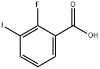 2-FLUORO-3-IODOBENZOIC ACID Struktur