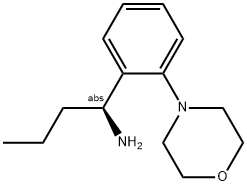 (1S)-1-(2-MORPHOLIN-4-YLPHENYL)BUTYLAMINE Struktur