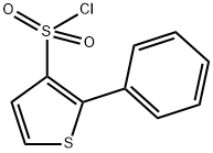 2-PHENYLTHIOPHENE-3-SULPHONYL CHLORIDE Struktur