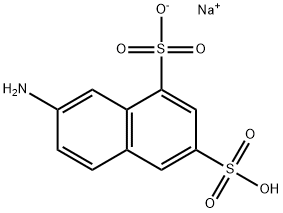 7-AMINO-1,3-NAPHTHALENEDISULPHONIC ACID, SODIUM SALT Struktur