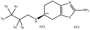 PRAMIPEXOLE-D5 DIHCL Struktur