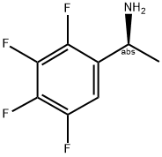 (1S)-1-(2,3,4,5-TETRAFLUOROPHENYL)ETHYLAMINE Struktur