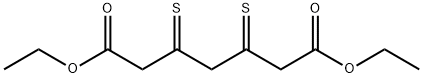 DIETHYL-3,5-DITHIOPIMELATE Struktur