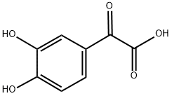 3,4-DIHYDROXYBENZOYLFORMIC ACID Struktur