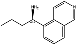 (1R)-1-(5-ISOQUINOLYL)BUTYLAMINE Struktur