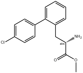 METHYL (2S)-2-AMINO-3-[2-(4-CHLOROPHENYL)PHENYL]PROPANOATE Struktur