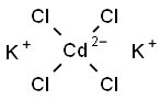 CADMIUM POTASSIUM CHLORIDE Struktur