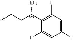 (1S)-1-(2,4,6-TRIFLUOROPHENYL)BUTYLAMINE Struktur