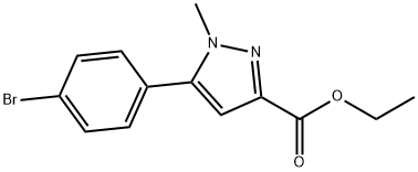 ETHYL 5-(4-BROMOPHENYL)-1-METHYL-1H-PYRAZOLE-3-CARBOXYLATE