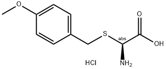 H-L-NCYS(PMEOBZL)-OH HCL Struktur