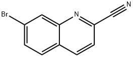 7-BROMOQUINOLINE-2-CARBONITRILE Struktur