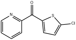 2-(2-CHLORO-5-THENOYL)PYRIDINE Struktur