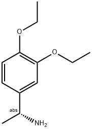 (1R)-1-(3,4-DIETHOXYPHENYL)ETHYLAMINE Struktur