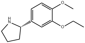 4-((2S)PYRROLIDIN-2-YL)-2-ETHOXY-1-METHOXYBENZENE Struktur