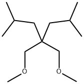 2,2-DIISOBUTYL-1,3-DIMETHOXYPROPANE Struktur