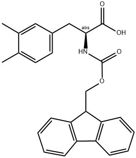 BOC-L-PHE(3,4-ME2)-OH Struktur