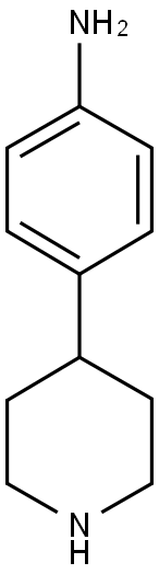 4-(4-AMINOPHENYL)-PIPERIDINE Struktur