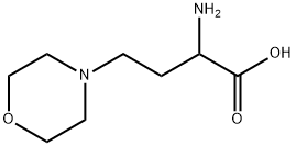 2-AMINO-4-MORPHOLIN-4-YL-BUTYRIC ACID Struktur