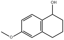 6-METHOXY-1,2,3,4-TETRAHYDRONAPHTHALEN-1-OL Struktur