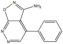 4-PHENYLISOXAZOLO[5,4-C]PYRIDAZIN-3-AMINE Struktur